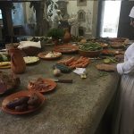 Preparacao da comida mosteiro de arouca